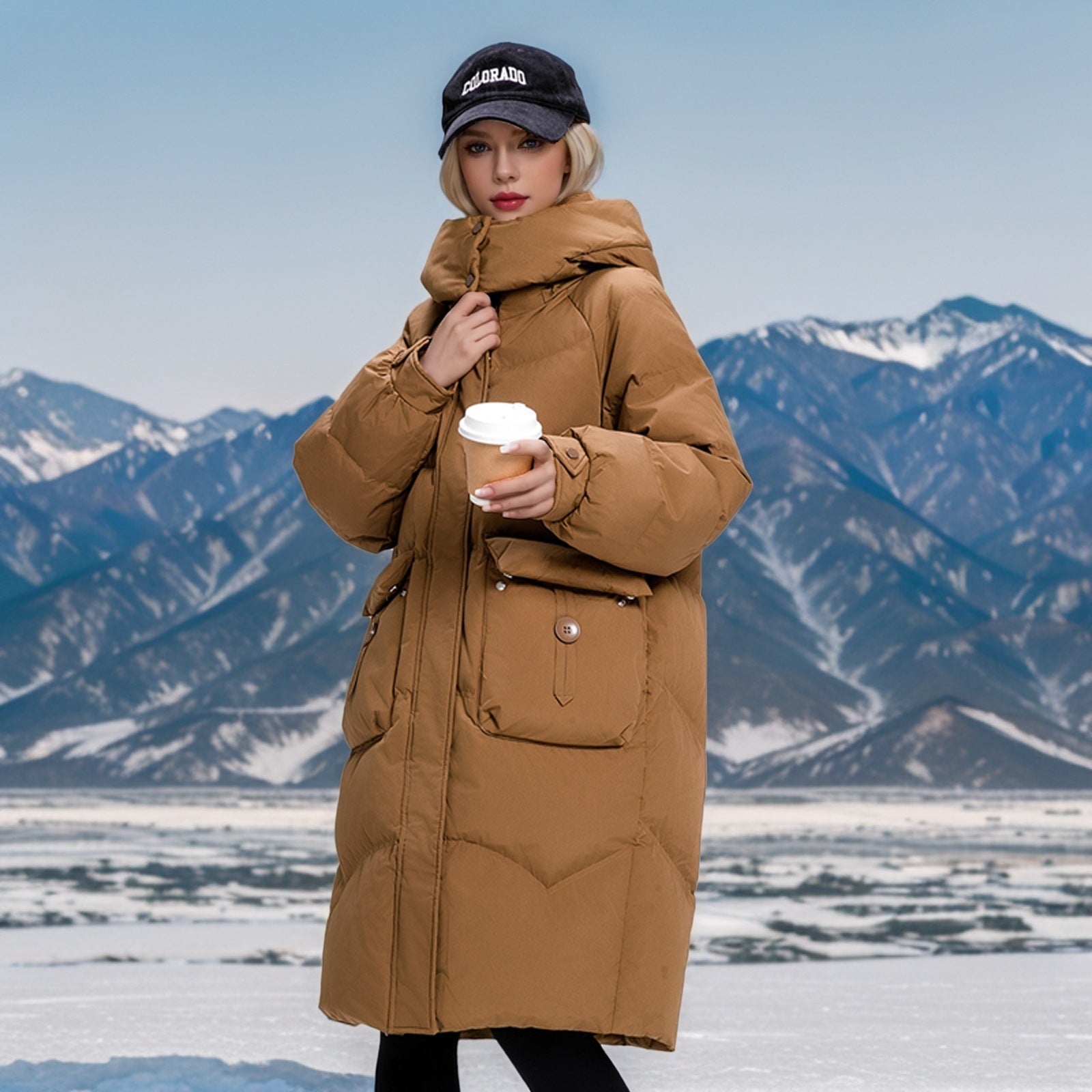 SS Mid-length Winter Jacket