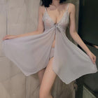 Women's Sleepwear Lace Transparent Gray