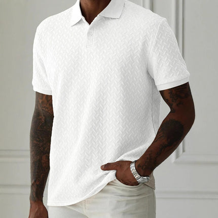 Men's Polo Collar Short-sleeved Shirt