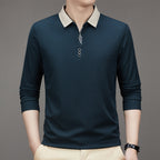New Men's Autumn Shirt Dark Green