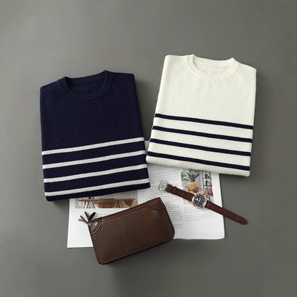 Casual Men's Striped Sweater
