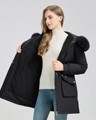 SS Winter Fur-Lined Jacket Black