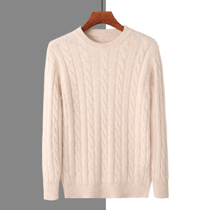 Men's Mink Sweater Apricot