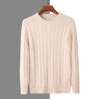 Men's Mink Sweater Apricot