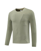 SS Long-sleeved Top Dark Green