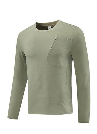 SS Long-sleeved Top Dark Green