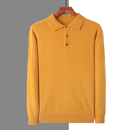 Mink Velvet Sweater Orange