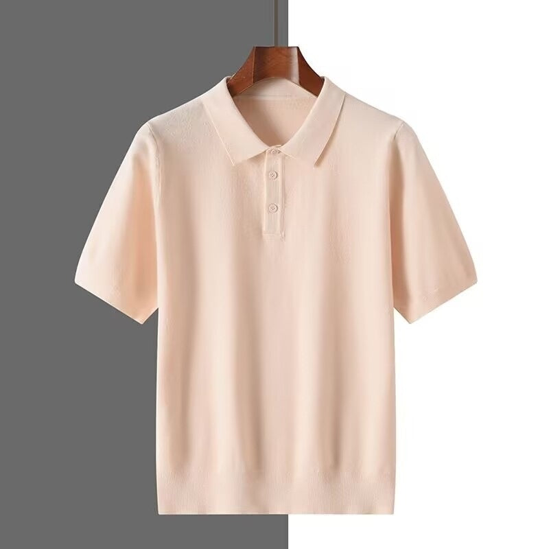 Polo Men's T -Shirt Apricot