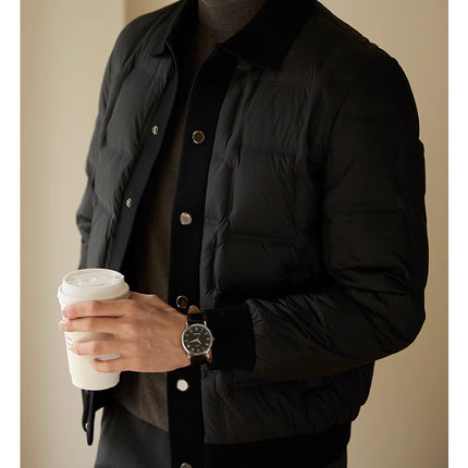Men's High-end Casual Patchwork Coat