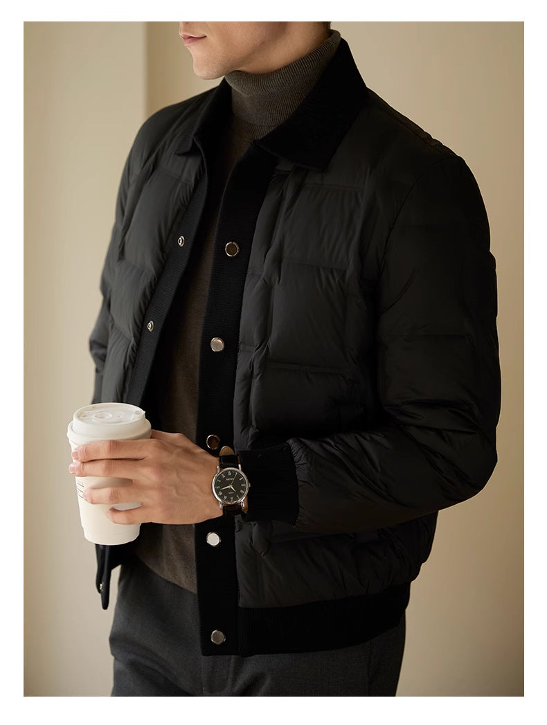 Men's High-end Casual Patchwork Coat