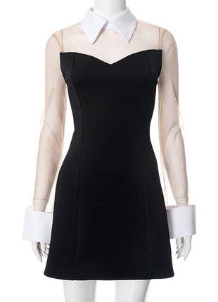 SS Sheath Dress Black