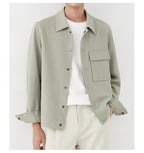 Polo Collar Jacket New Khaki