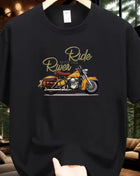 SS Printed T-shirt Black