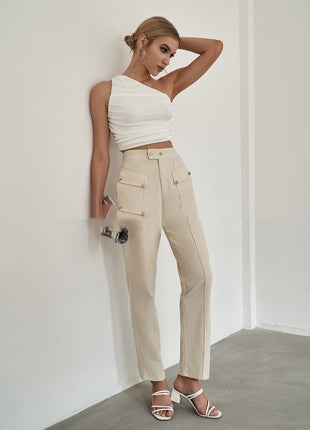 SS Chinoiserie Pants