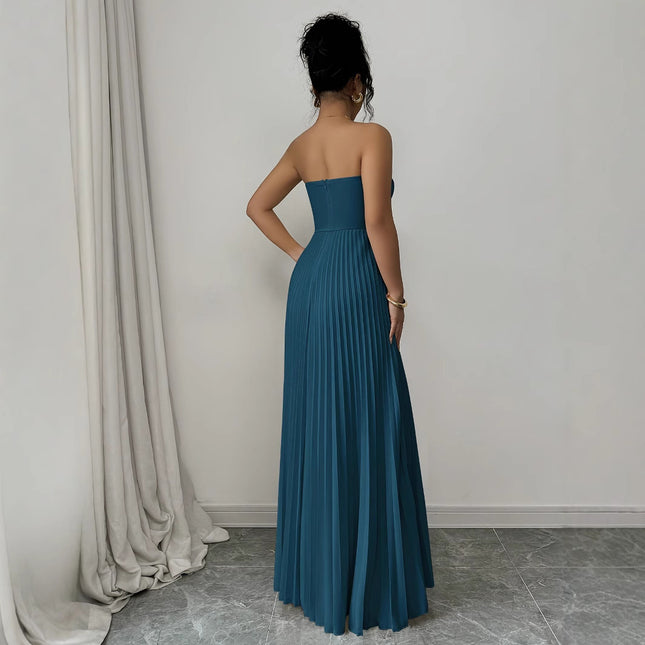 Women's French Tube Top Elegant Dress