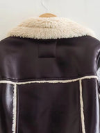 Women's Short Lapel Long Sleeve Personality Jacket