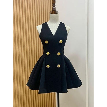 Women's Tight Waist Pleated Short Skirt