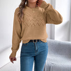Halloween Hollow-out Lantern Pullover