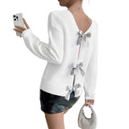 Fashion Bowknot Sweater
