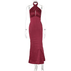 SS Backless Dress