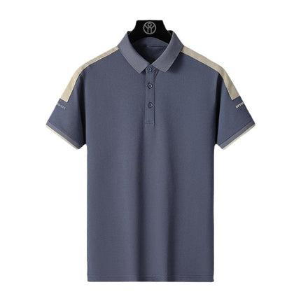 Polo T-shirt Round Neck Loose