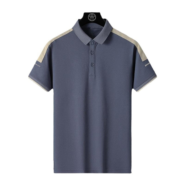 Polo T-shirt Round Neck Loose