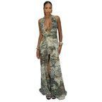 SS Abstract Printing Dress
