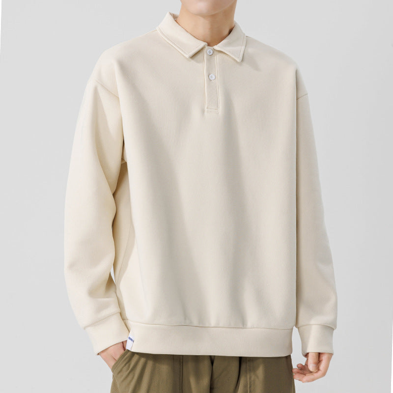 Men’s Polo Collar Pullover