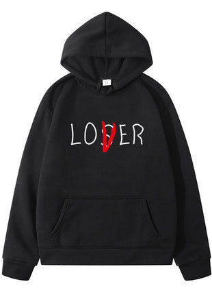 SS hoodie lovers Black