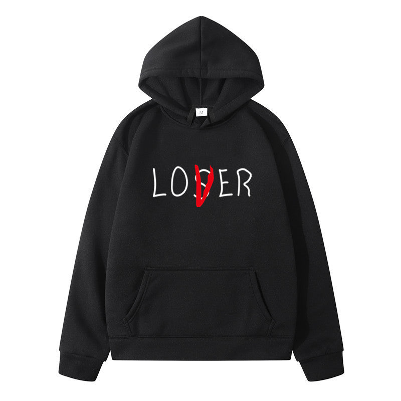 Unisex hoodie lovers Black
