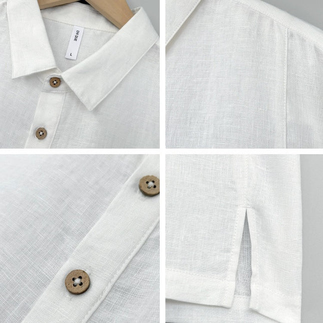Summer Thin Lapels Top For Men
