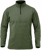 Men's Sports Running Pullover shirt Green
