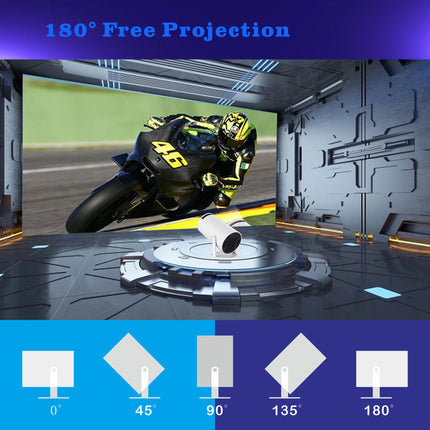 Projector Home 4K Portable LCD Ultra HD