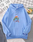 SS Women's Hoodie Sky blue