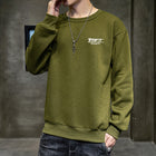 Men's Sweater Long Sleeve Top Army green