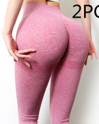 SS Yoga Pants 2PC Pink