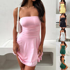 SS Tube-top Short Dress